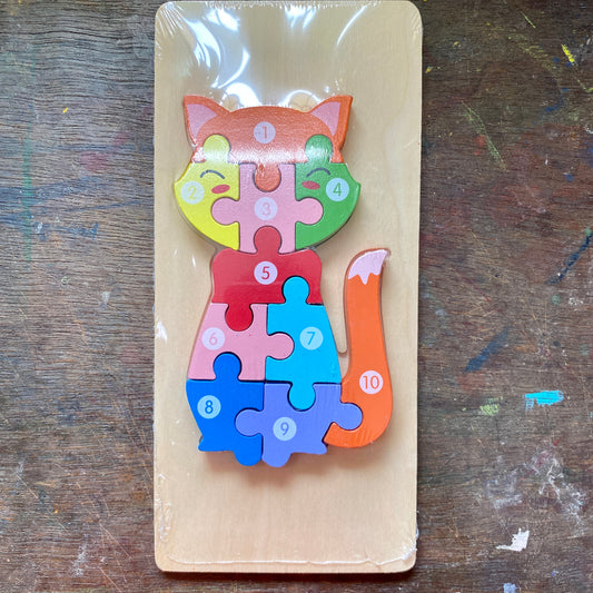 Wooden Puzzles Toy Kids