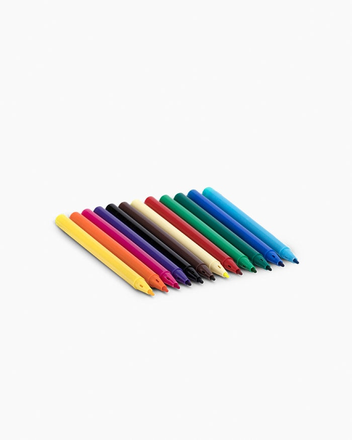 Camlin Sketch  Pens | Assorted  pack  of  12  shades,  Full  size