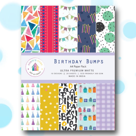 Birthday Bumps Designer Paper Pack