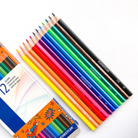 STAEDTLER - 12 Pcs Coloured Pencil Set