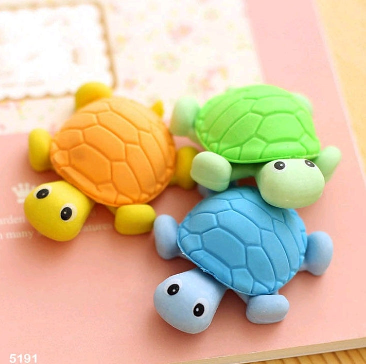 Fancy Erasers Turtle