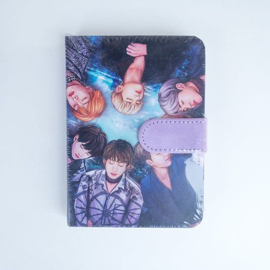 #1 A6 BTS Magnetic Notebook